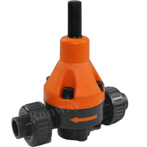 upvc Plastic Regulator Safety Relief Back Pressure Valve