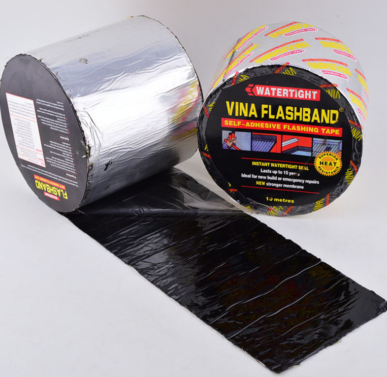 Self Adhesive Bitumen Roofing Flash Band Waterproofing Materials