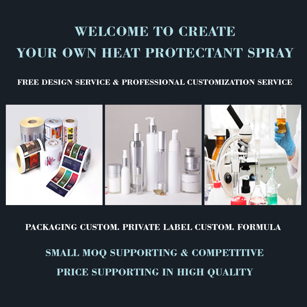 OEM Heat Protectant Spray Private Your Own Label with Manufactory Price and High Quality Heat Resistant Hair Spray