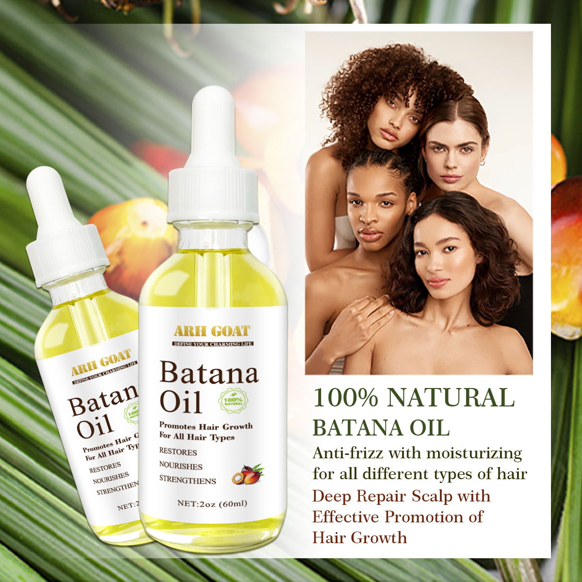 Wholesale Private Label Natural Batana Oil for Hair Repair Create Your own 100% Natural Batana Oil Brand for Hair Growth