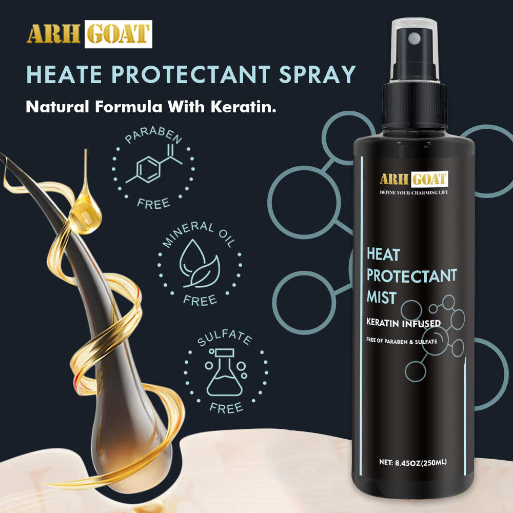 OEM Heat Protectant Spray Private Your Own Label with Manufactory Price and High Quality Heat Resistant Hair Spray