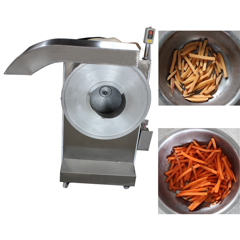 Electric vegetable cutting machine potato wave cutter 8mm potato fries cutter mini potato chips cutting machine