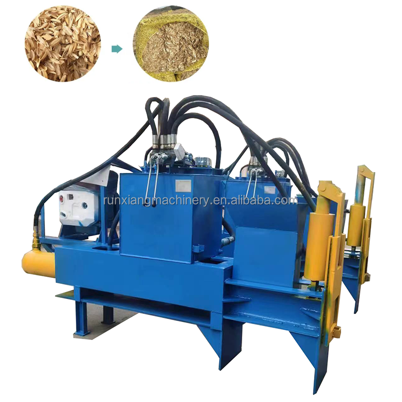 Cheap Rice Straw Baling Machine Price Stationary Hay Baler Machine For Sale Automatic Electric Baler From China