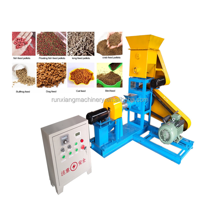 Bulk Fish Food Pellets Cheap Small Animal Pet Feed Mill High Spare Parts 1 mm Fish Feed Pellet Machine