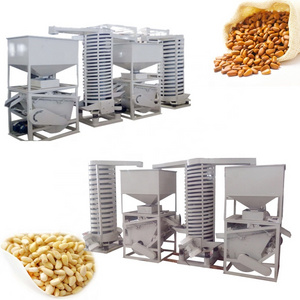 Automatic Oat Cracking Peeler Sunflower Seed Dehulling Moringa Seeds Husking Peeling Machine