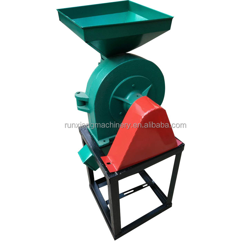 Animal feed cereal crusher grain pulverizer corn cob grinding machine