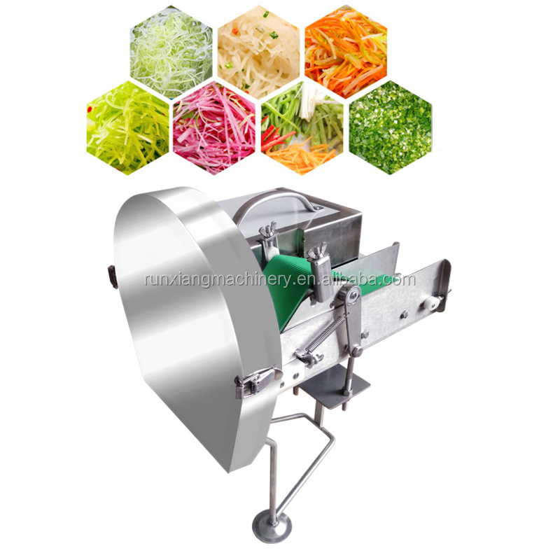 Automatic electric Stainless steel bell pepper potatoes vegetable crusher dicer cutter slicing machine