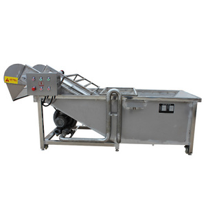 Automatic large scale stainless steel industrial sweet potato washing machine