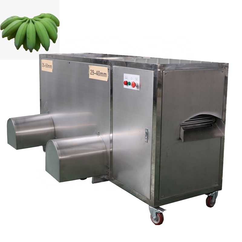 Automatic plantain banana chips making deoiling  blanching banana long chips machine price