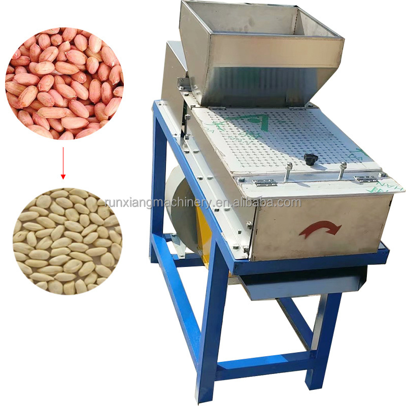 Peanut Sheller Thresher Skin Peeling Groundnut Hulling Shelling Cracking Machine