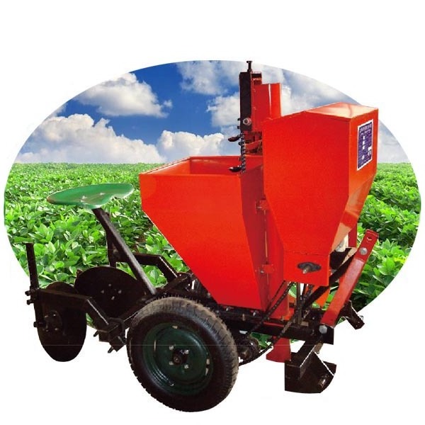 Agricultural planting machinery 1 row potato planter with fertilizer