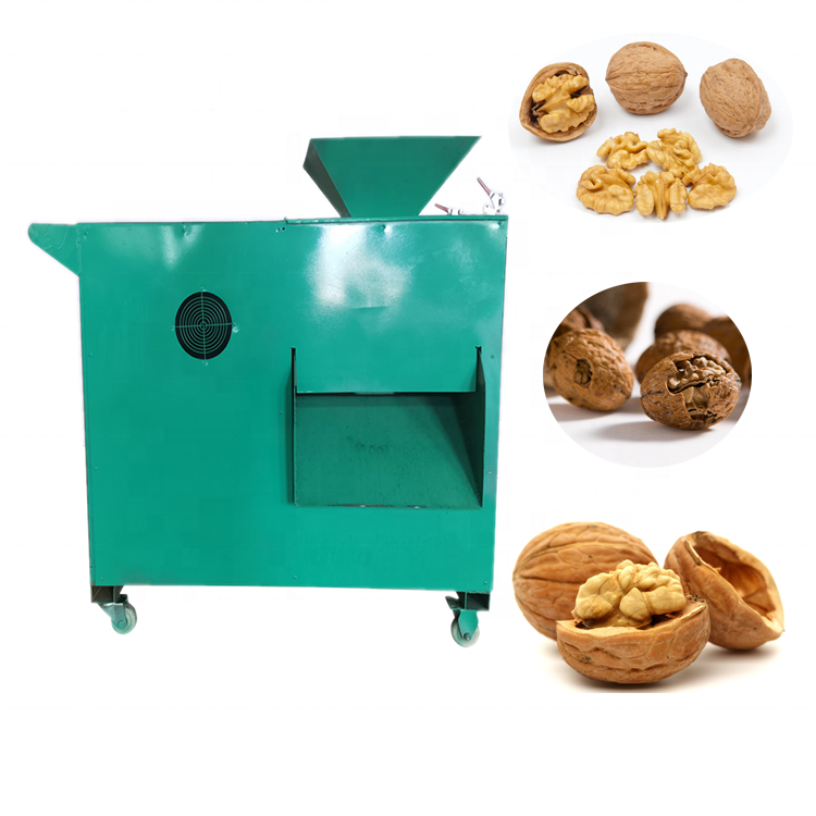 Commercial Walnut Nut Cracking Shelling Hulling Sheller Huller Black Walnut Cracker Machine