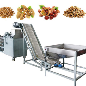 Roasted peanut peeling machine/Dry groundnut peeling machine/macadamia nut cutter and chopper