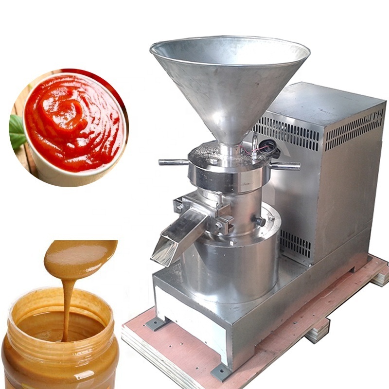 Tomato Sauce Colloid Mill Machine  Red Chilli Chili Sauce Make Grinder Machine