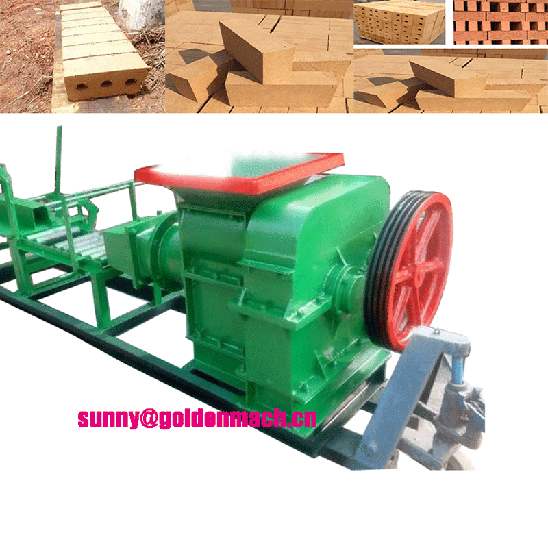 Hot sale Runxiang Brick Mold Vacuum extruder Machines for Sale in Botswana Small Fly Ash Clay