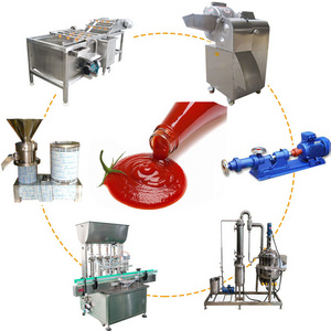 Tomato Sauce Cooling Machine Raisin Processing Line Garlic Paste Making Machinery