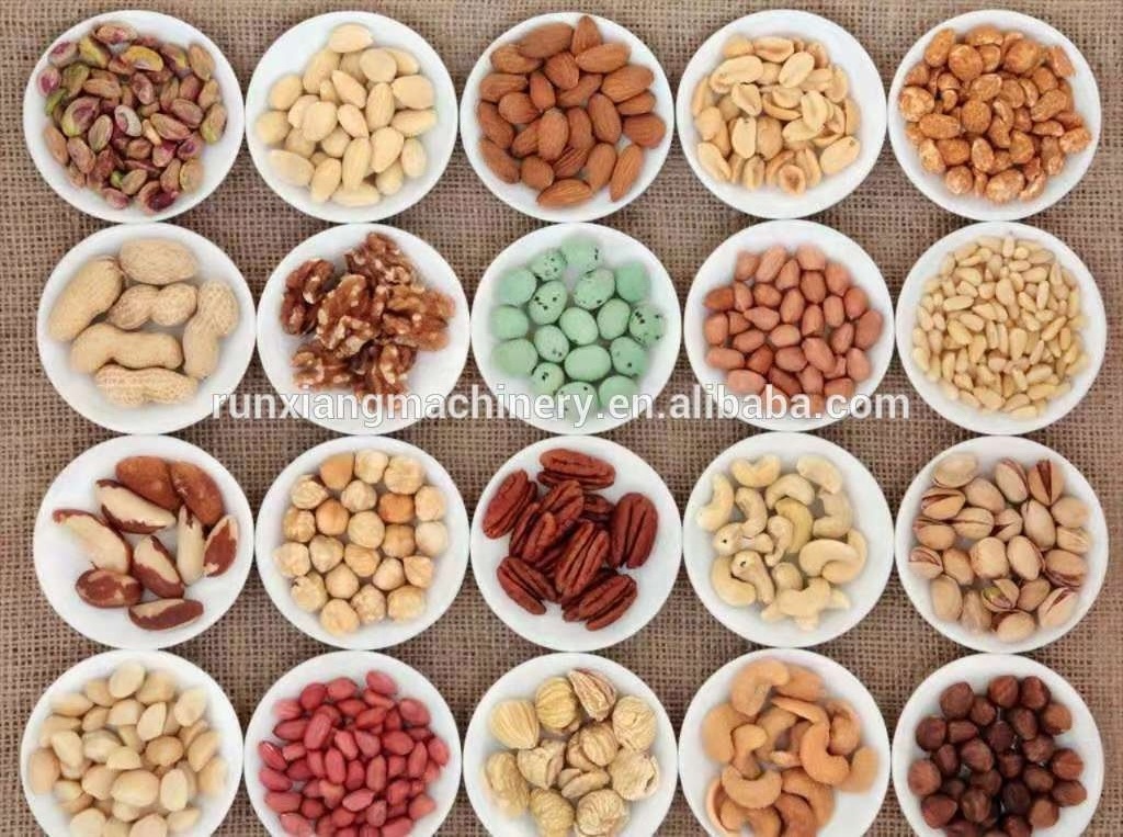 Hazelnut Sheller Cracker Walnut Cracking Almond Shelling Macadamia Tiger Nuts Cashew Pine Nuts Processing Machines