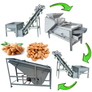 Hazelnut Sheller Cracker Walnut Cracking Almond Shelling Macadamia Tiger Nuts Cashew Pine Nuts Processing Machines