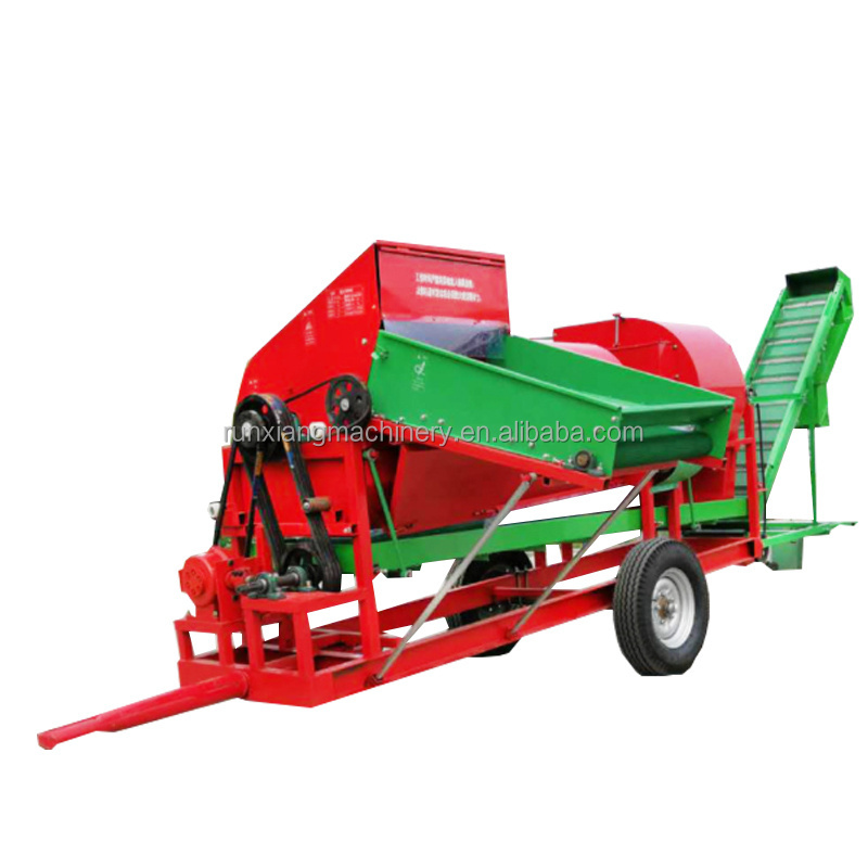 High Performance Farm Harvester Machine Tractor Pto Driven Fresh Groundnut Peanut Picker For Sale