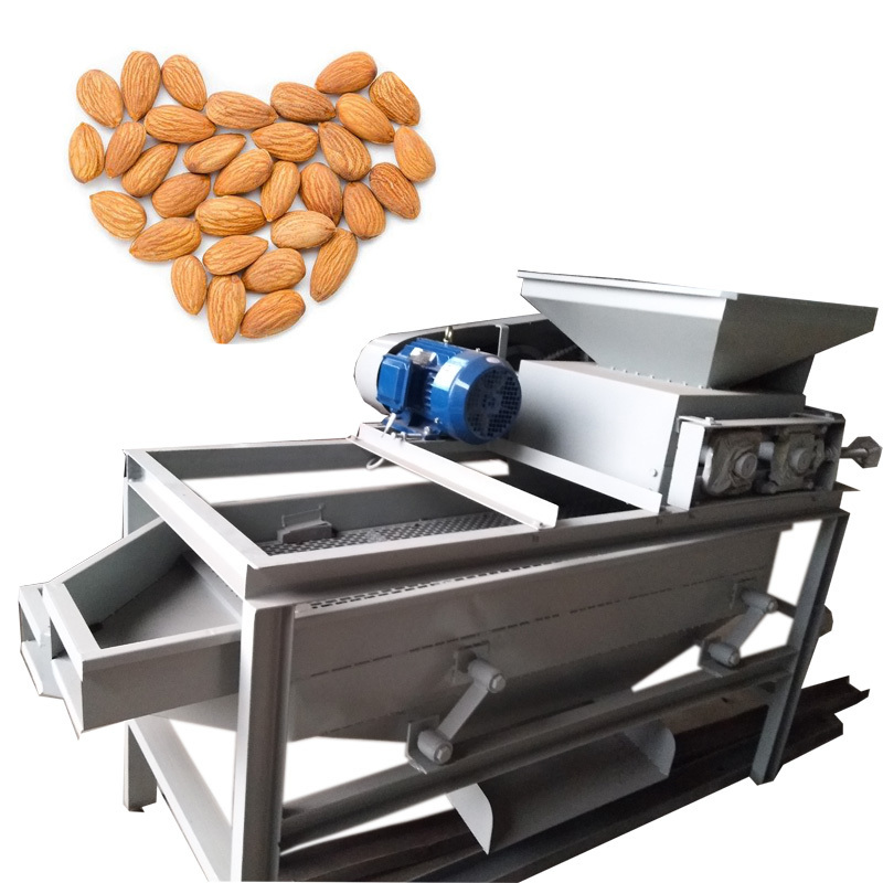 Hot Sale Hazelnut Pecan Nuts Dehulling Cracking Nut Huller Cracker Breaking Almond Shelling Machine almond cracking machine