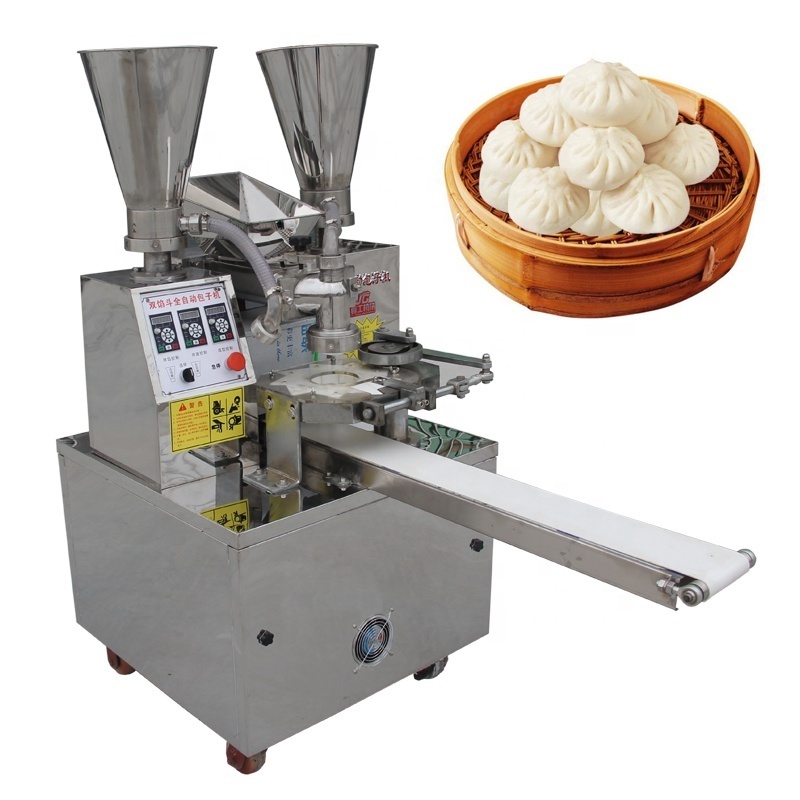 Chinese momo making machine Chinese pork buns Machine make vegetable baozi steamed stuffed bun making machine