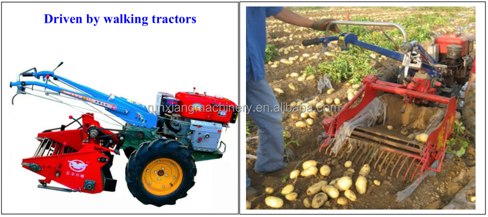 Agricultural Machinery 1 Row Peanut Harvester Machine Small Potato Carrot Ginger Digger For Sale