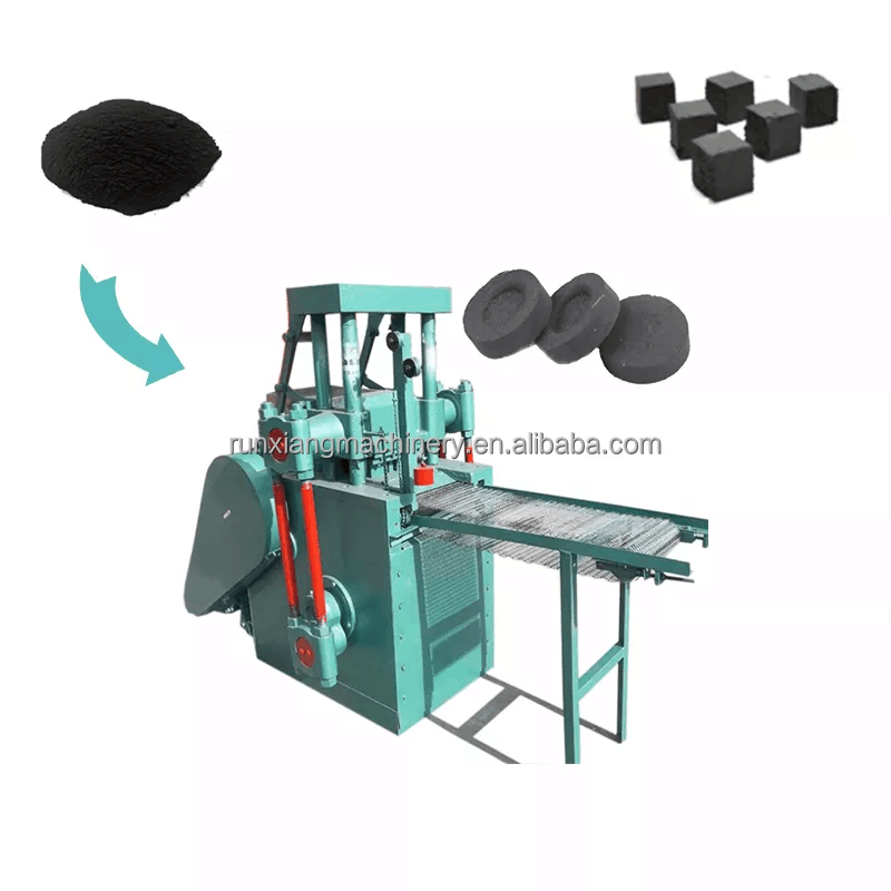 High Effective Low Cost Wood Block Briquetting Machine Square Slime Briquetting Machine