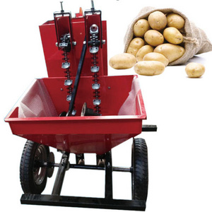 Agricultural planting machinery 1 row potato planter with fertilizer