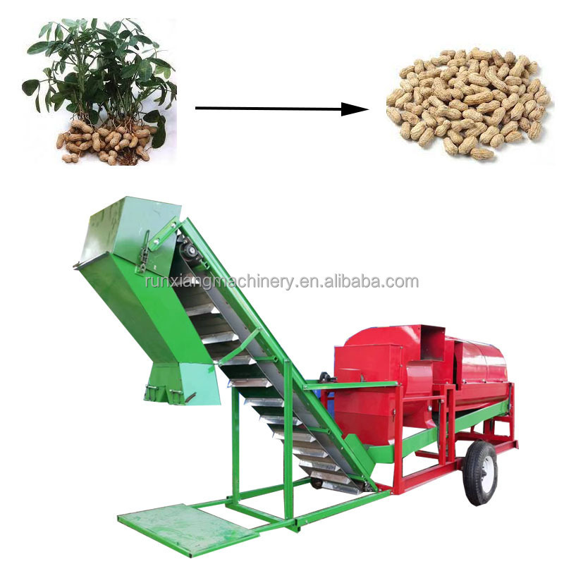 High Performance Farm Harvester Machine Tractor Pto Driven Fresh Groundnut Peanut Picker For Sale