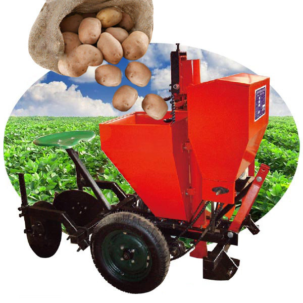 Agricultural planting machinery 1 row potato planter with fertilizer