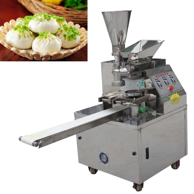 Chinese momo making machine Chinese pork buns Machine make vegetable baozi steamed stuffed bun making machine