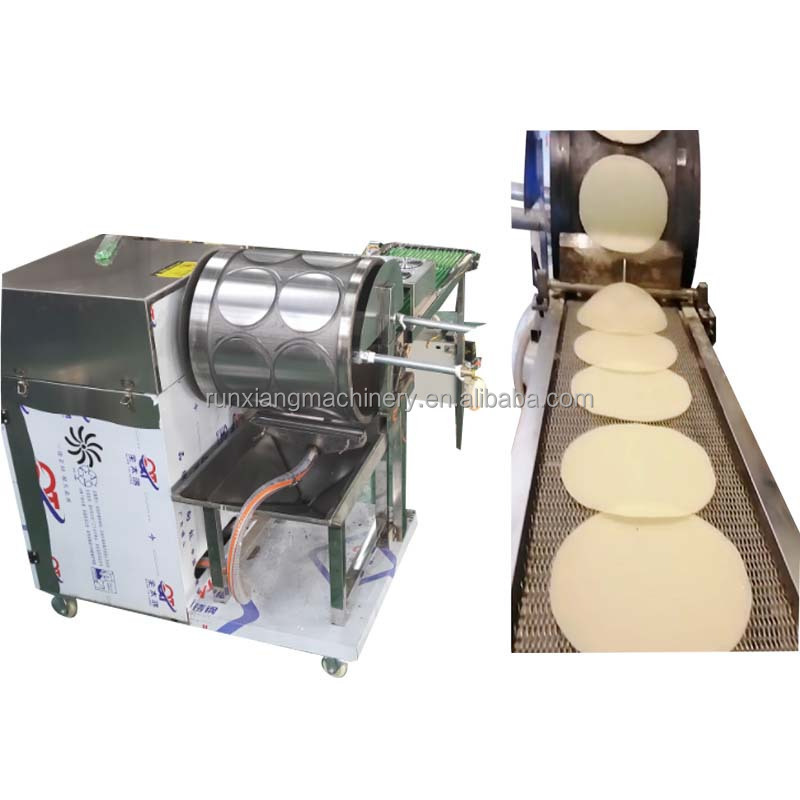 Tortilla Momo Chapati Samosa Making Machine Big Dumpling Skin Wrapper Machine