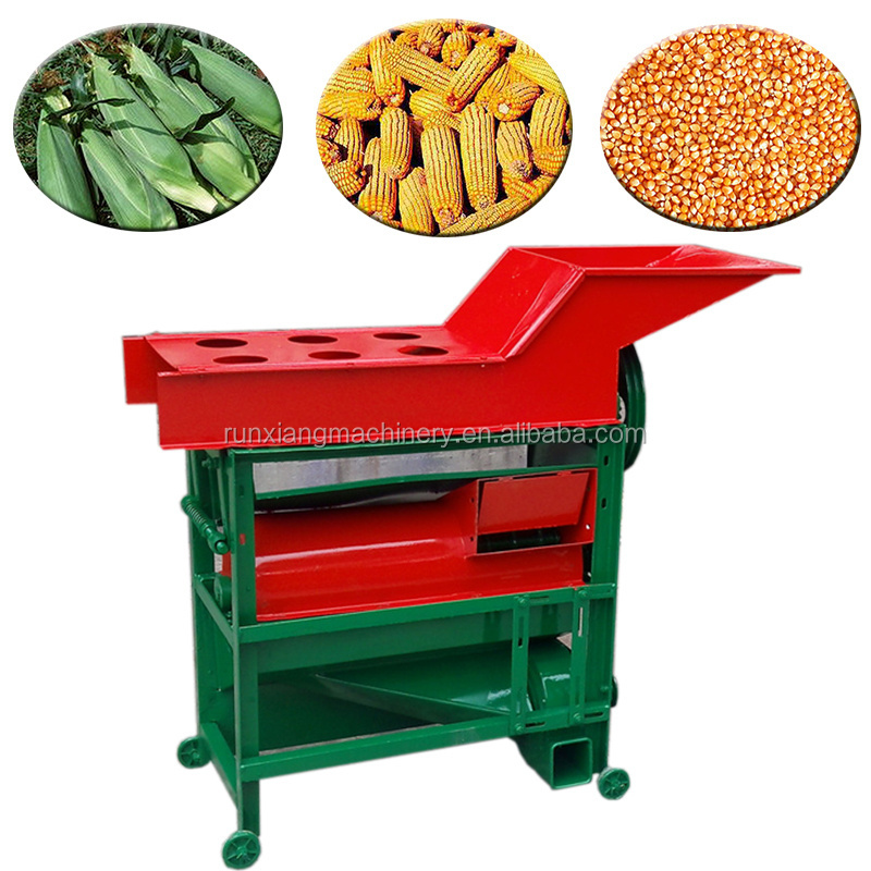 Mini Multi Crop Homemade Shelling Peeler Uses Peeling Threshing Maize Sheller Corn Thresher Machine