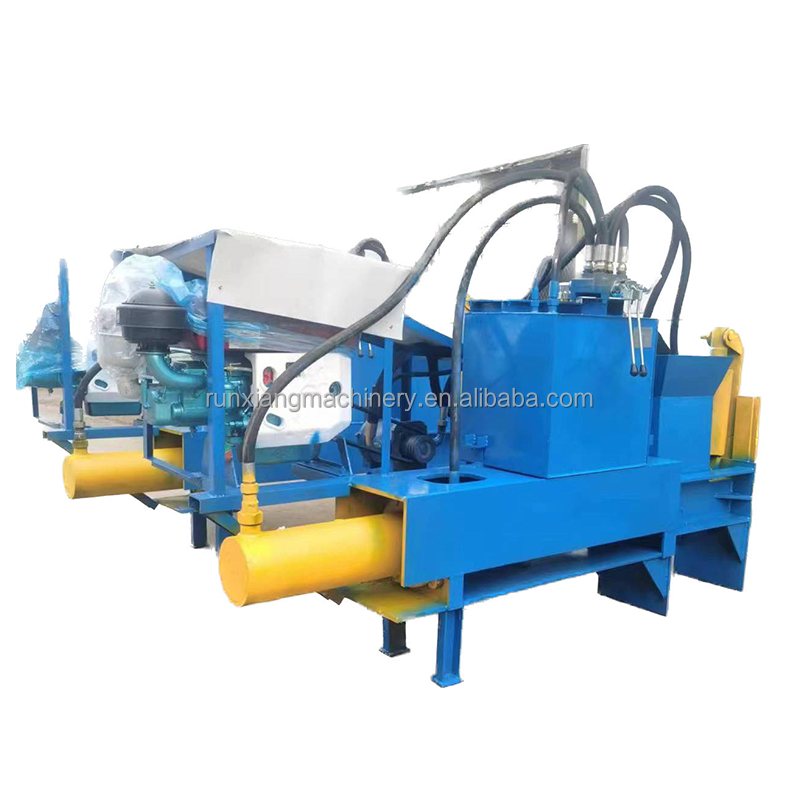 Cheap Rice Straw Baling Machine Price Stationary Hay Baler Machine For Sale Automatic Electric Baler From China