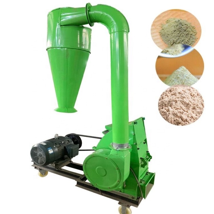 Automatic corn cob grinding machine corn cob grass straw crusher machine for hot sale