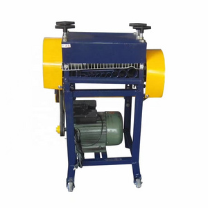 copper wire peeler/ electric wire stripping machine/cable cutting stripper recycling machine