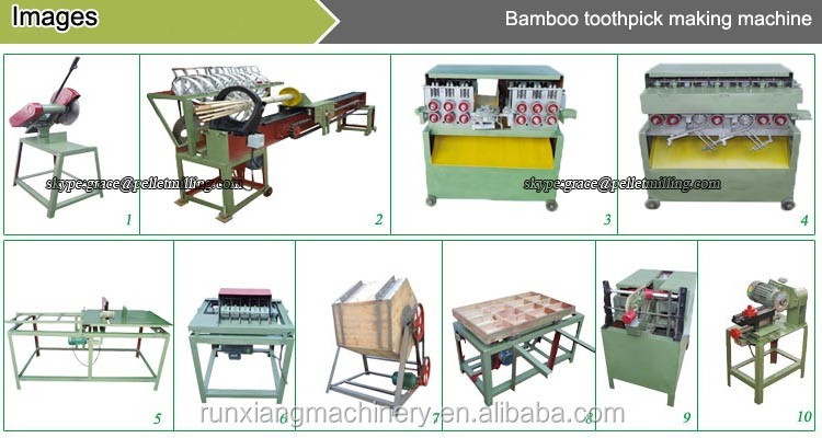 Small Bamboo Wood Toothpick Making Forming Shaping Machine For Small Business