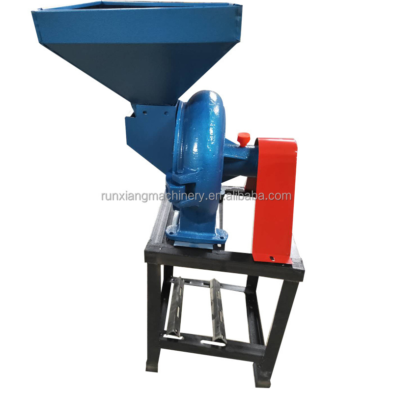 Animal feed cereal crusher grain pulverizer corn cob grinding machine