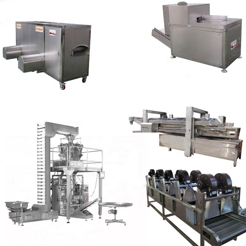 Automatic plantain banana chips making deoiling  blanching banana long chips machine price