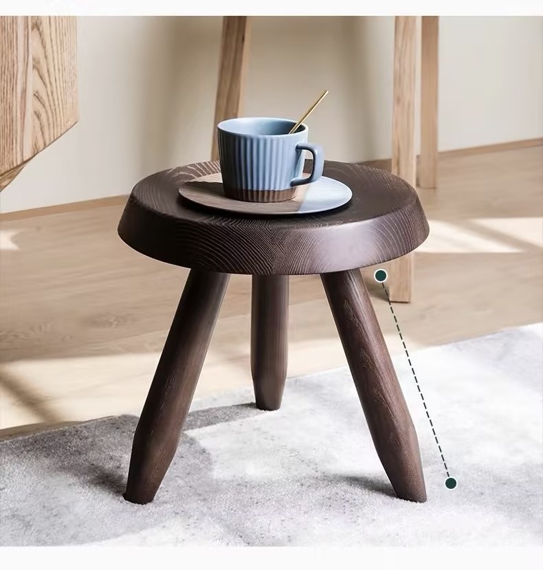 All Solid Wood Stool Creative Home Leisure Chair for Living Room Tea Table Shoe Rack Small Bench for Children- for Outdoor Use