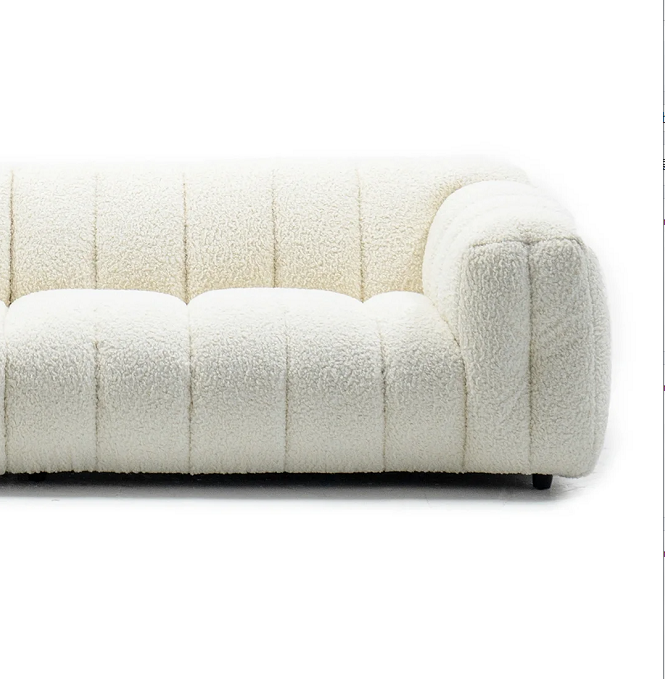 Italian High-Grade Luxury Cream Wind Marshmallow Style Living Room Sofa Simple Design