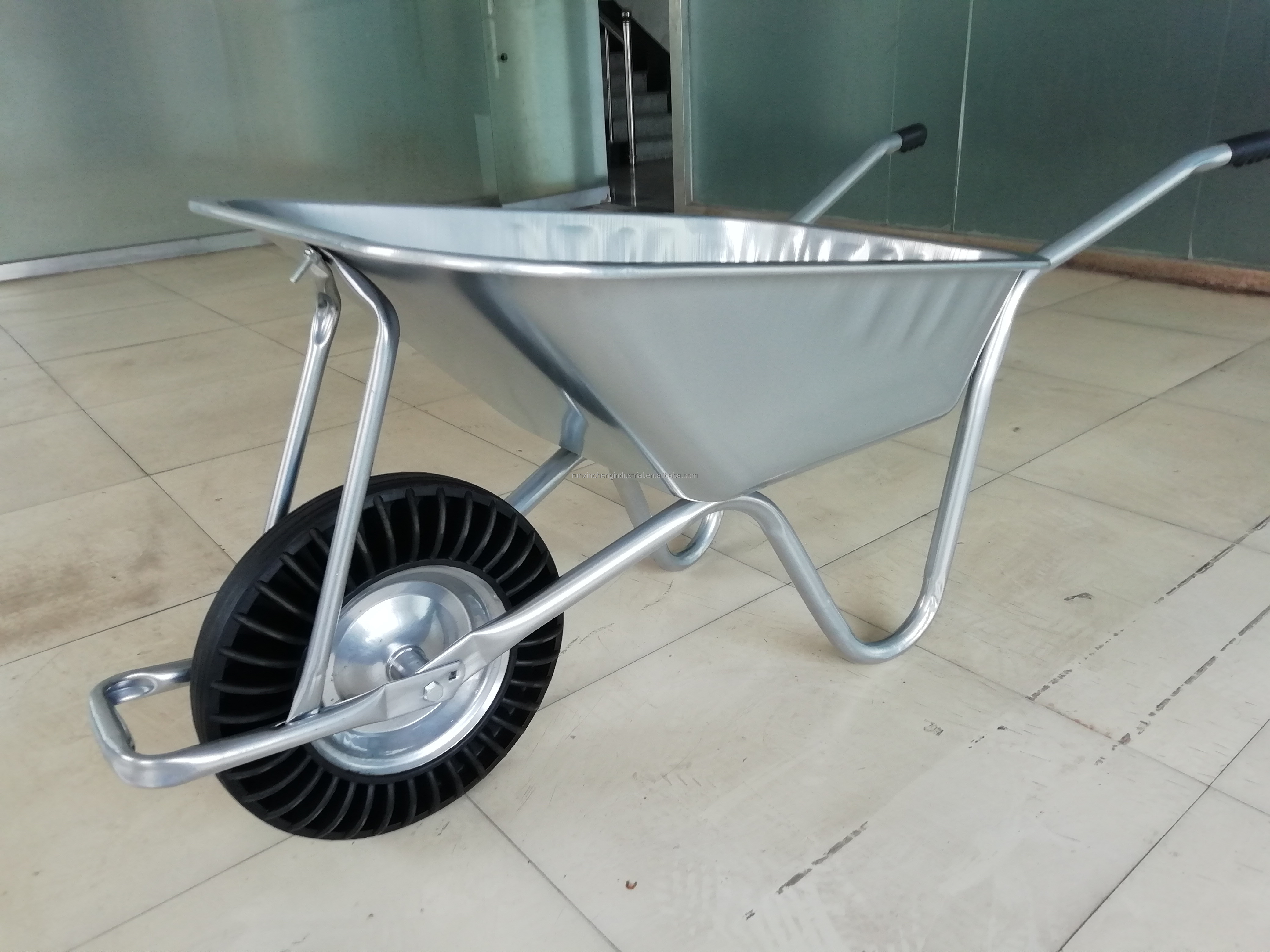 Construction Industrial Garden Wheelbarrow Heavy Duty Metal Wheel Barrow Wheelbarrow for Heavy Duty