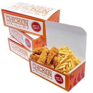 restaurant take out roll away  fc0 fc1 fc2 fc3 fried chicken wing takeaway boxes take out hot fast box packaging