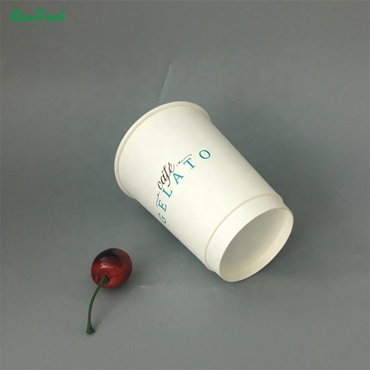 paper cup double and single wall soda drink paper cup, customized printing wholesale price paper coffee cups