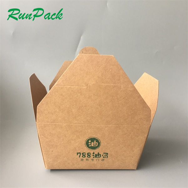 Custom Eco Friendly Take Away Out Biodegradable Packaging Disposable Food Container Tiffin Bento Lunch Box