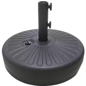 Most Popular 22L mid-column Parasol Umbrella Resin Base Plastic Round Parasol Water Filled umbrella base