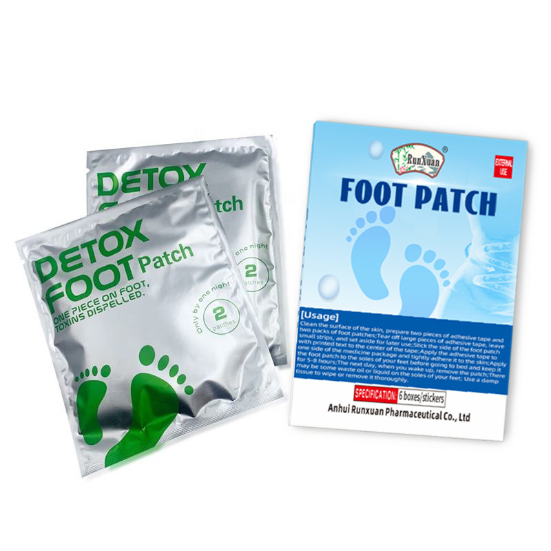 2023 hot Best Selling New product , 100% Natural Chinese Herbal and Bamboo Slimming Detox Foot Patch