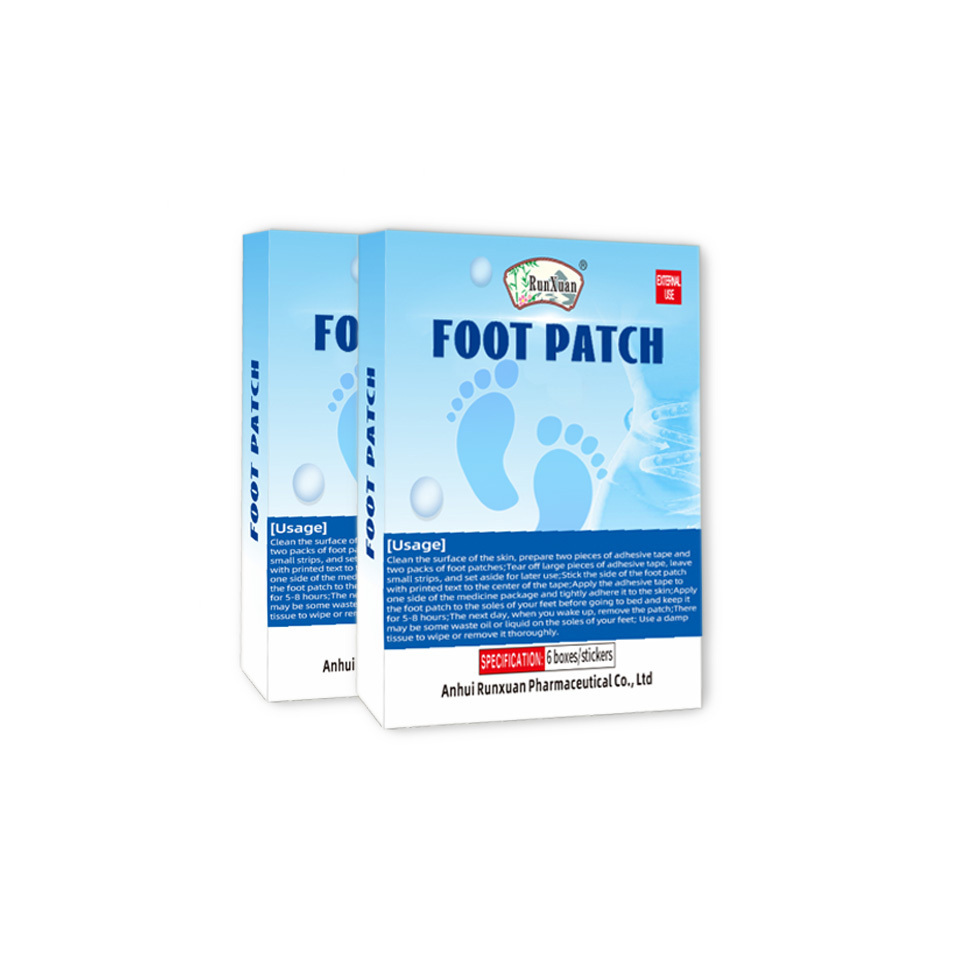 2023 hot Best Selling New product , 100% Natural Chinese Herbal and Bamboo Slimming Detox Foot Patch