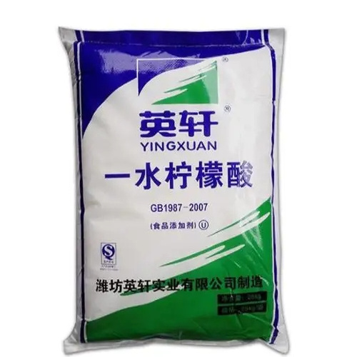 Manufacturer Quality 8-40/8-80mesh Citric Acid Monohydrate/30-100mesh Citric Acid Anhydrous