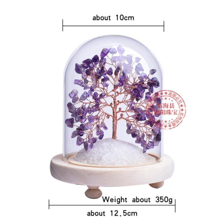 Crystal art crystal fortune tree Landscape bottle crystal tree